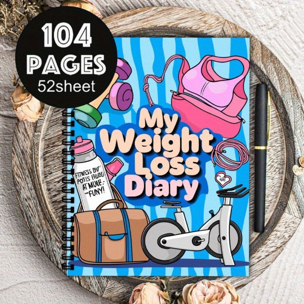 Meal Plan Notepad - Fitness Takip Cihazı Kilo Kaybı Planı