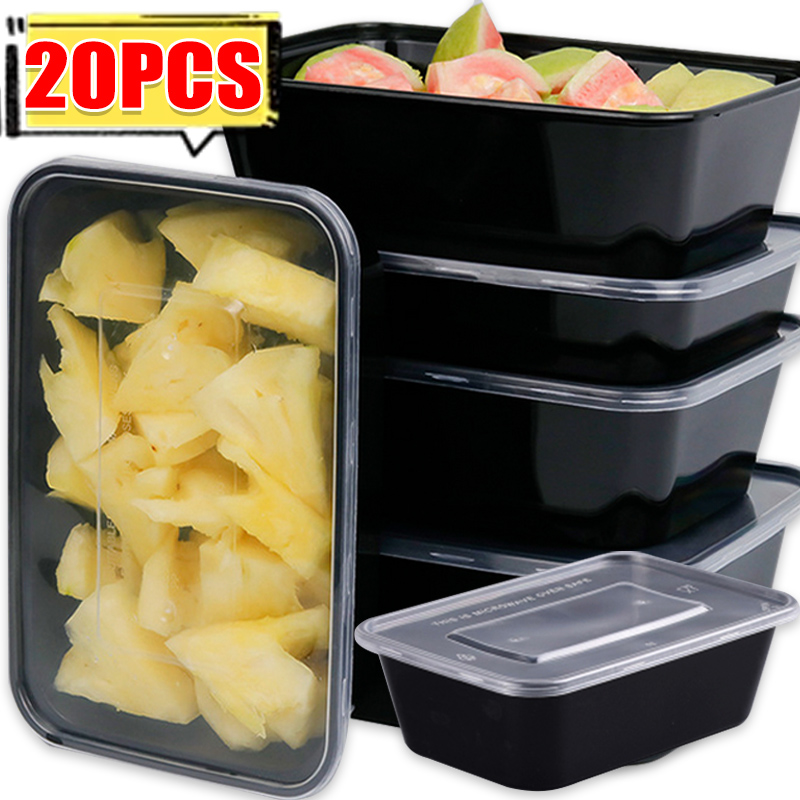 Meal Prep Recipes - 10/20x Kapaklı Gıda Saklama Kapları Yemek