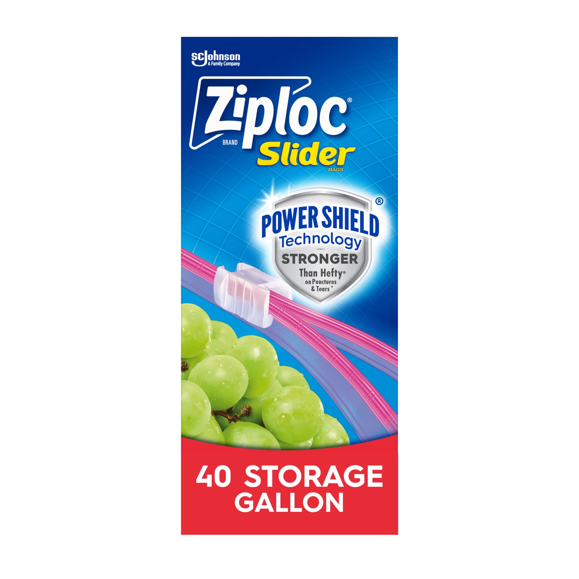 Meal Prep Ziploc Bags - Ziploc Galon Boy Sürgülü Kilitli Gıda