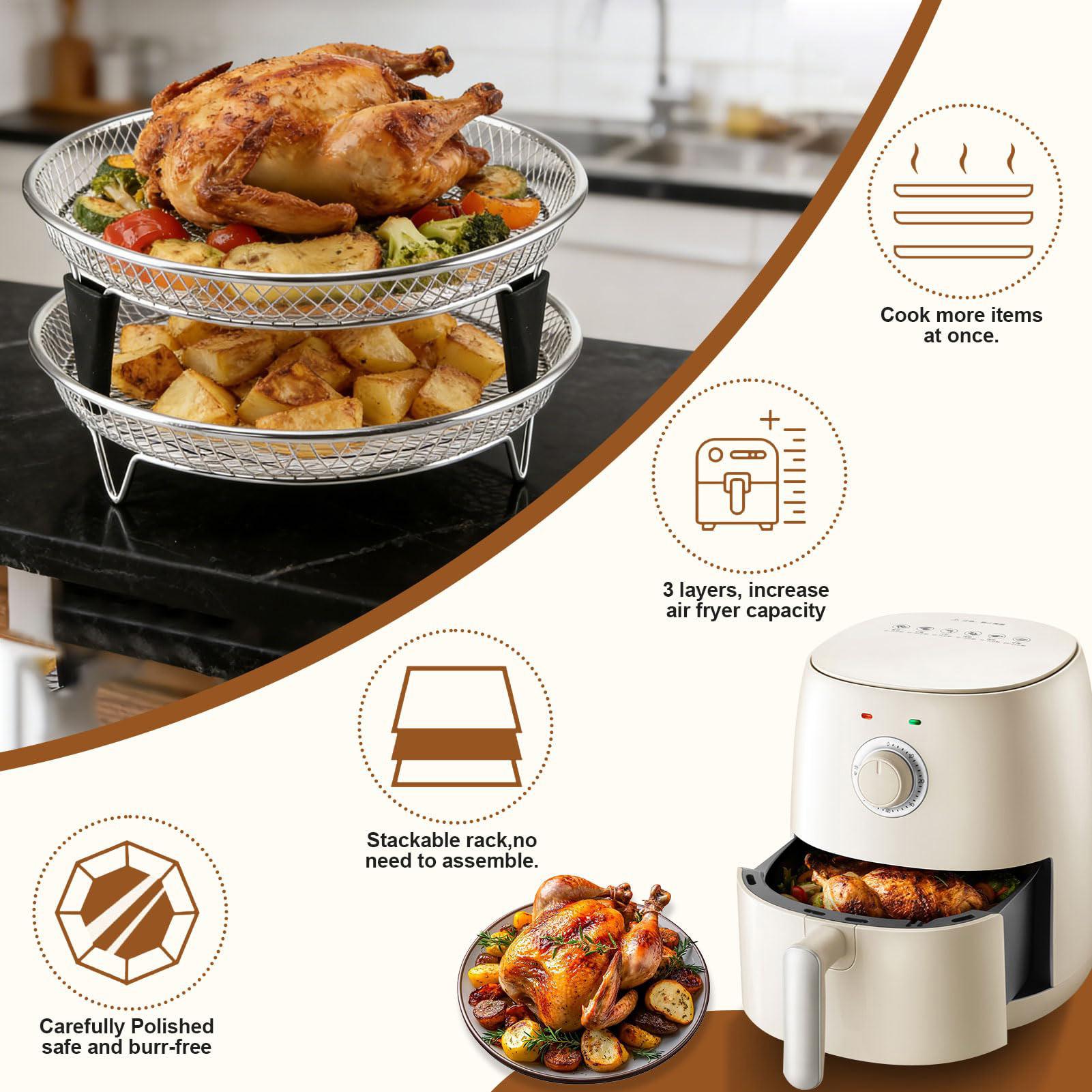 Hava Fritözü Sepeti Paslanmaz  - Meal Prep Recipes incelemesi ve fiyatı