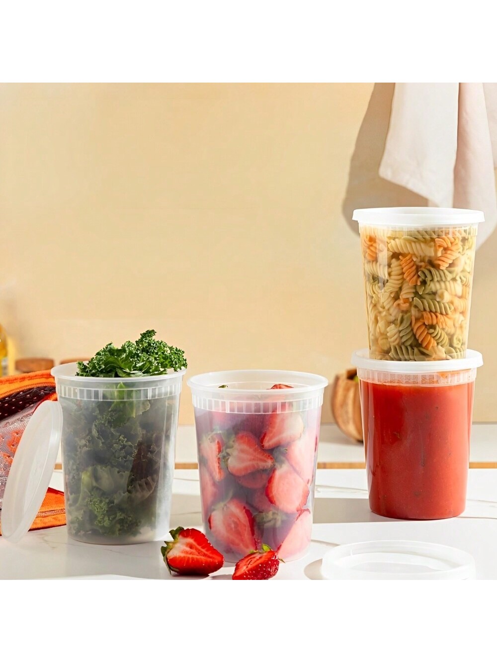24 paket 32oz Deli kapaklı kon - Meal Prep Recipes incelemesi ve fiyatı
