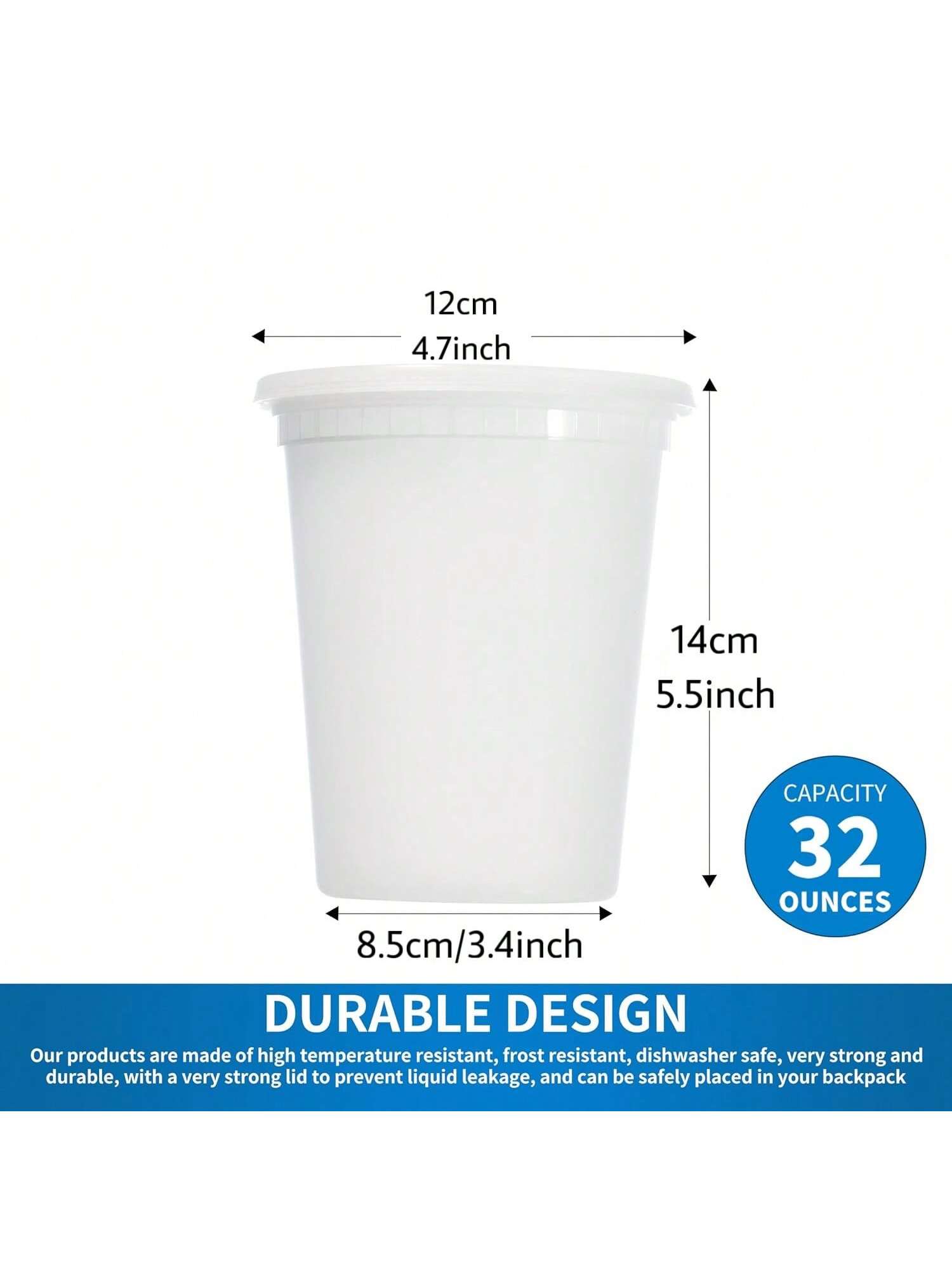 24 paket 32oz Deli kapaklı kon - Meal Prep Recipes incelemesi ve fiyatı