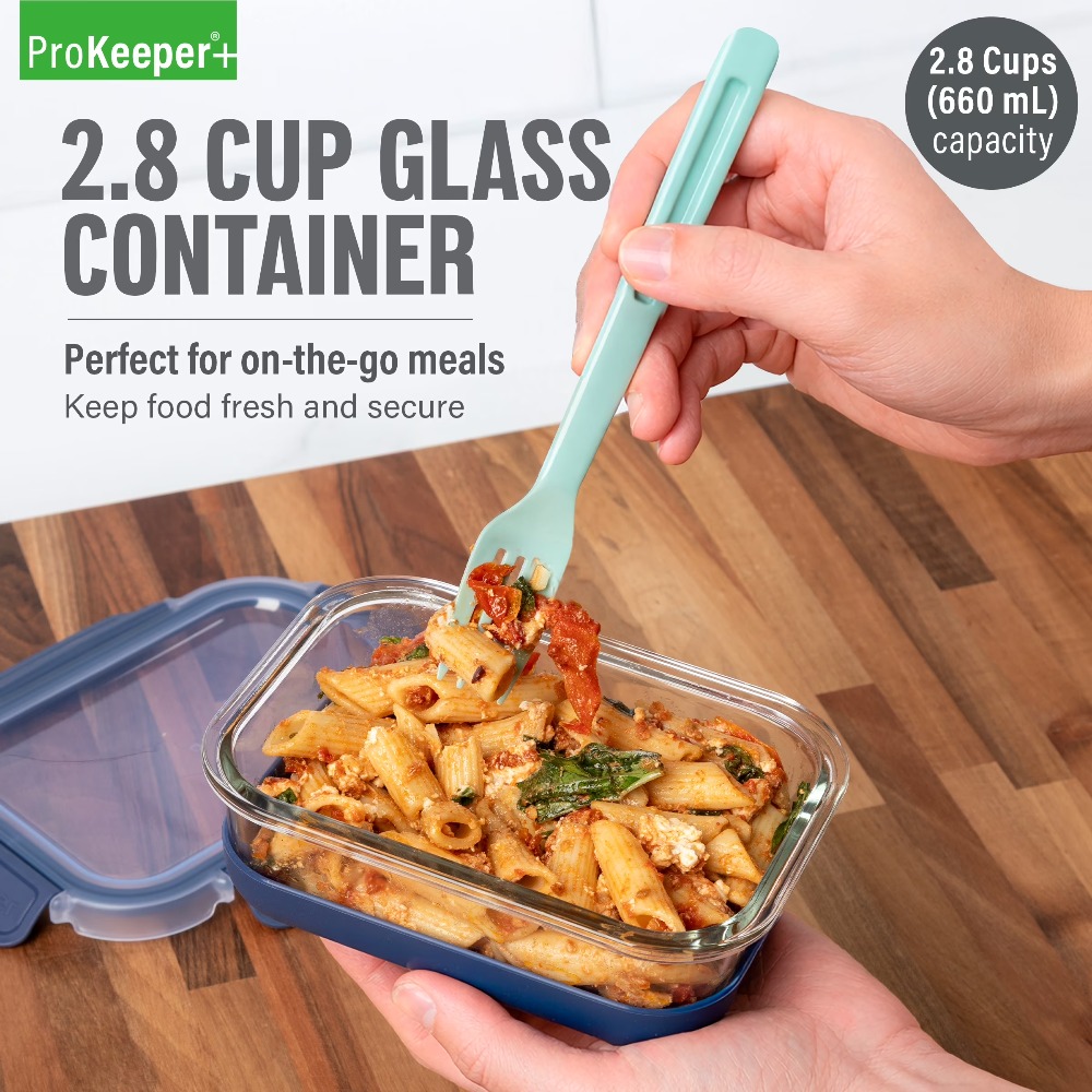 2.8 Bardaklık Cam Gıda Saklama - Meal Prep Glass incelemesi ve fiyatı