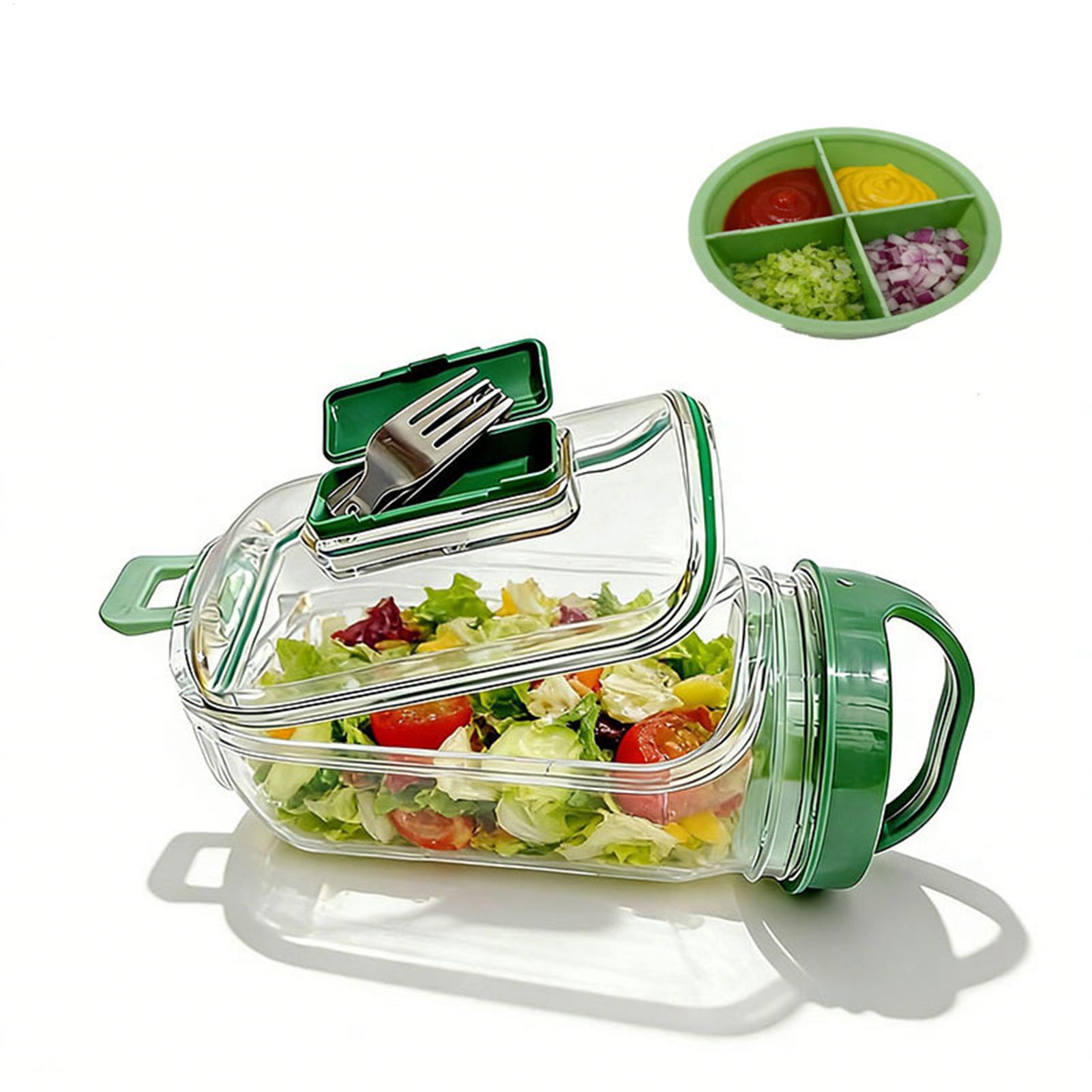 Yan Açılır Salata Kavanozu 100 - Meal Prep Gym Food incelemesi ve fiyatı