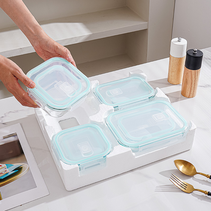 8 Parçalı Cam Öğle Yemeği ve S - Meal Prep Glass incelemesi ve fiyatı
