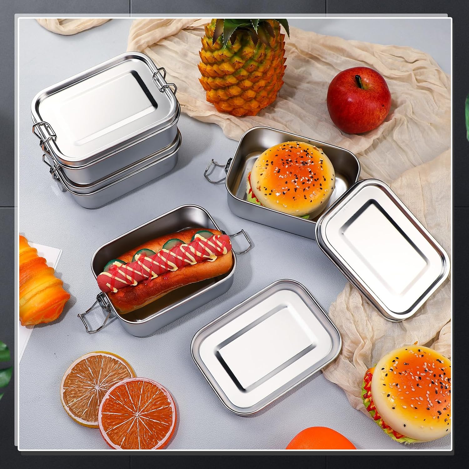 Paslanmaz Çelik Gıda Saklama K - Meal Prep Recipes incelemesi ve fiyatı