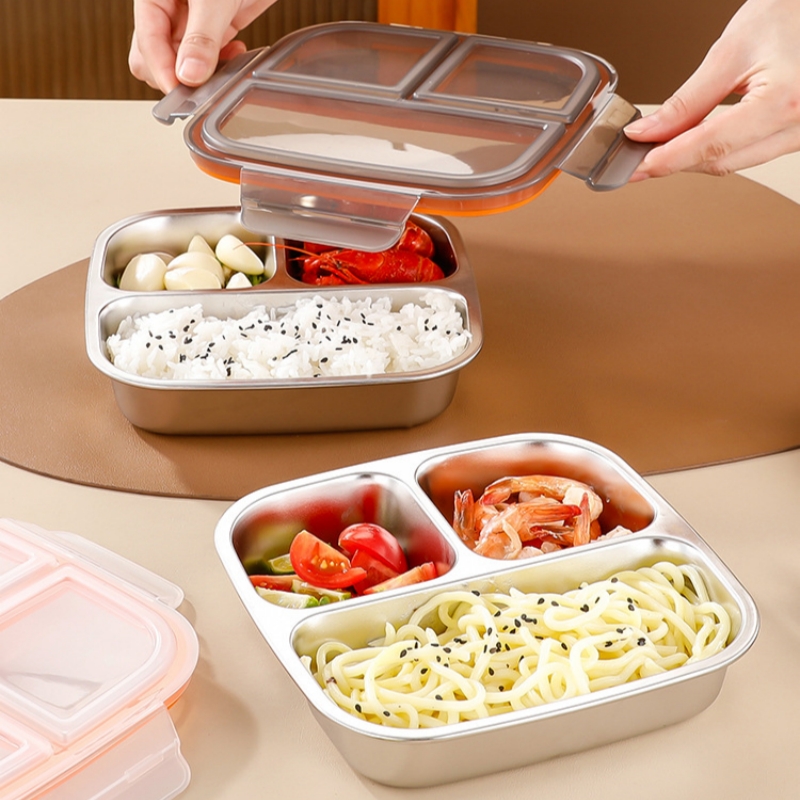 304 Paslanmaz Çelik Öğle Yemeğ - Meal Prep Kinder incelemesi ve fiyatı