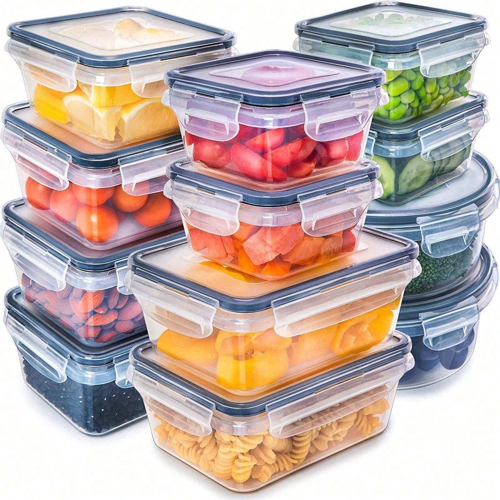 12 Plastik Mühürlü Gıda Saklam - Meal Prep Glass incelemesi ve fiyatı
