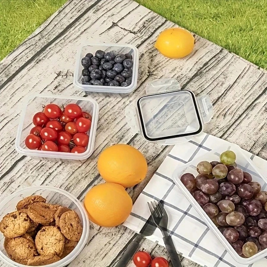 12 Plastik Mühürlü Gıda Saklam - Meal Prep Glass incelemesi ve fiyatı