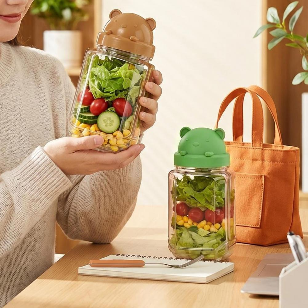 Yükseltilmiş Sızdırmaz Plastik - Meal Prep Jar Salad incelemesi ve fiyatı