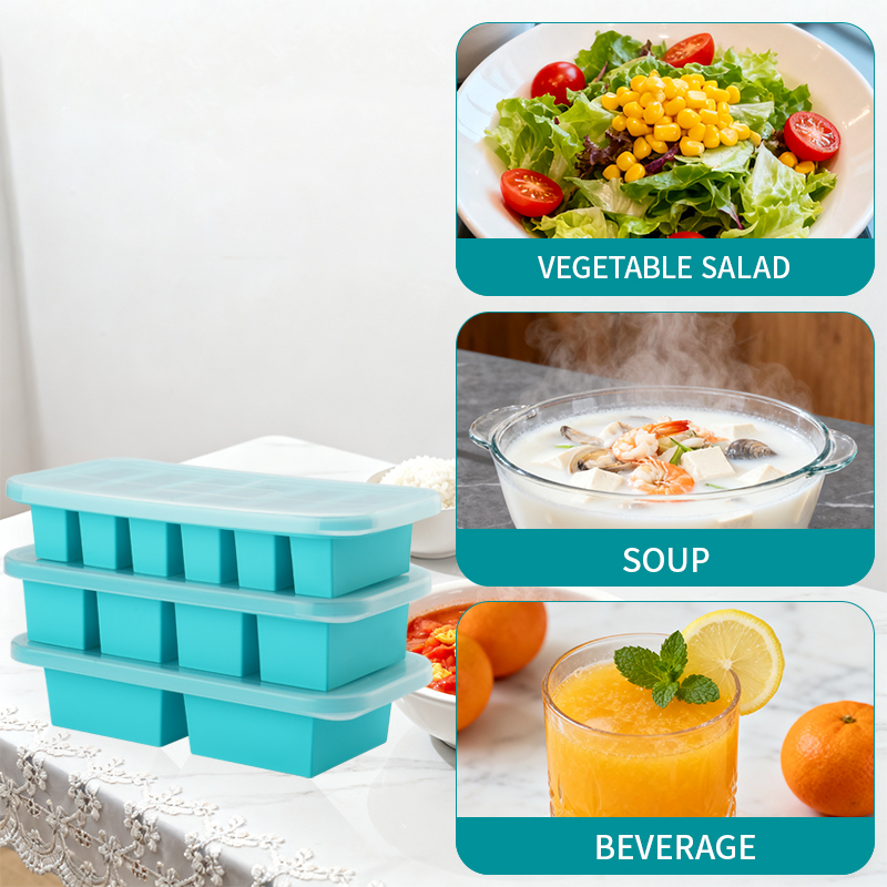 2 veya 3 parçalı silikon dondu - Meal Prep Recipes incelemesi ve fiyatı