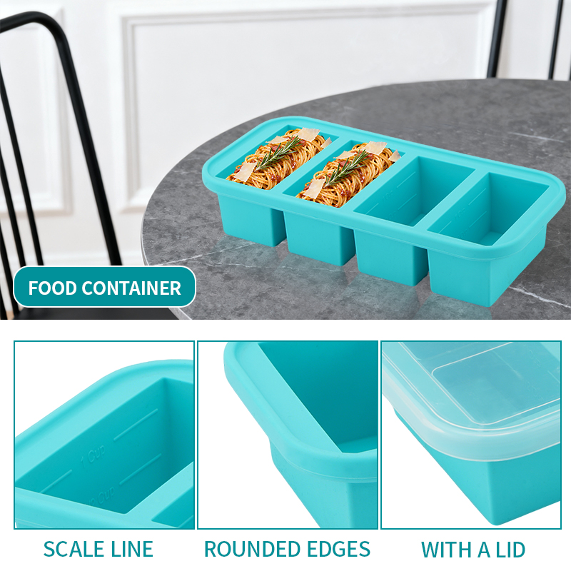 2 veya 3 parçalı silikon dondu - Meal Prep Recipes incelemesi ve fiyatı