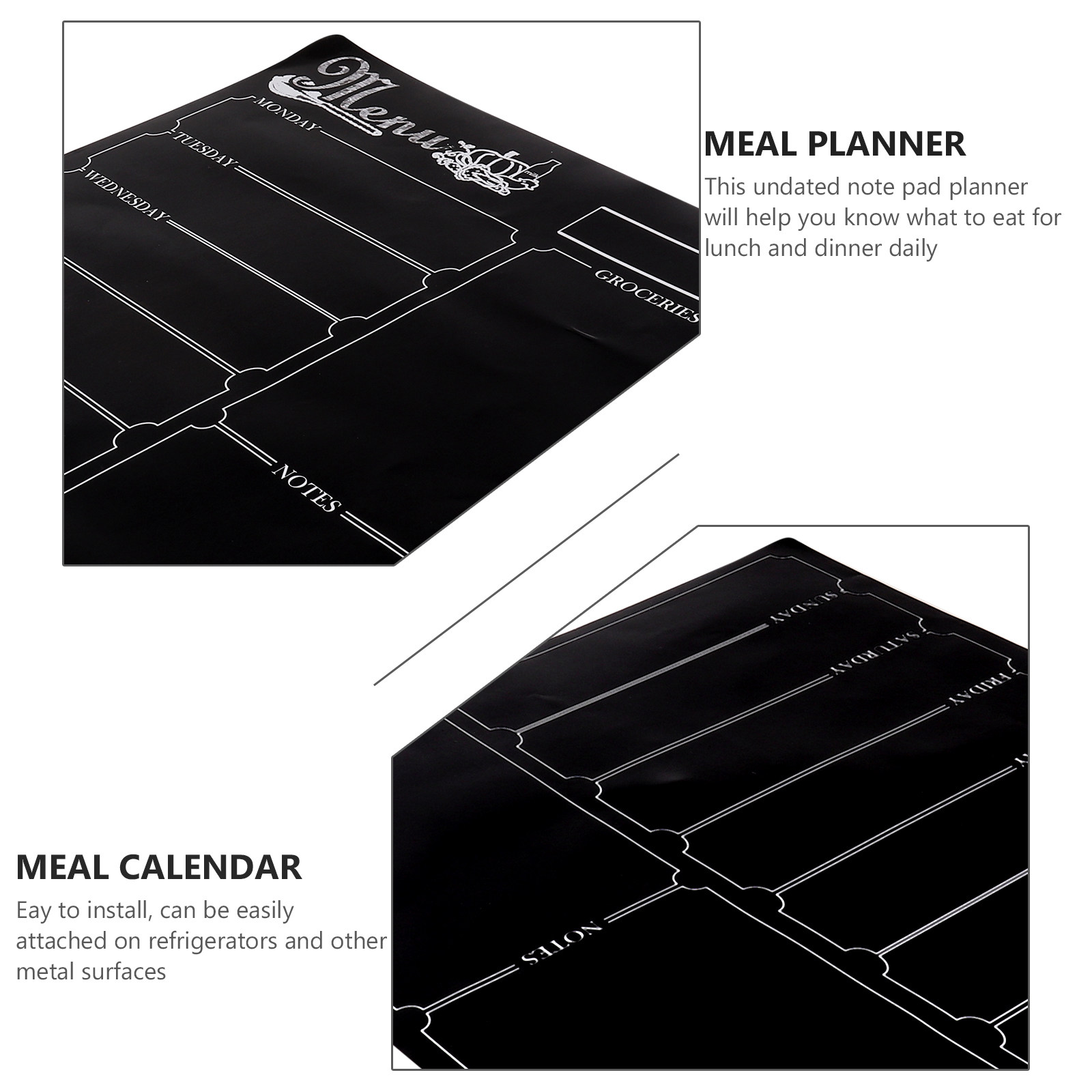 Manyetik Buzdolabı Yemek Planl - Meal Plan Notepad incelemesi ve fiyatı