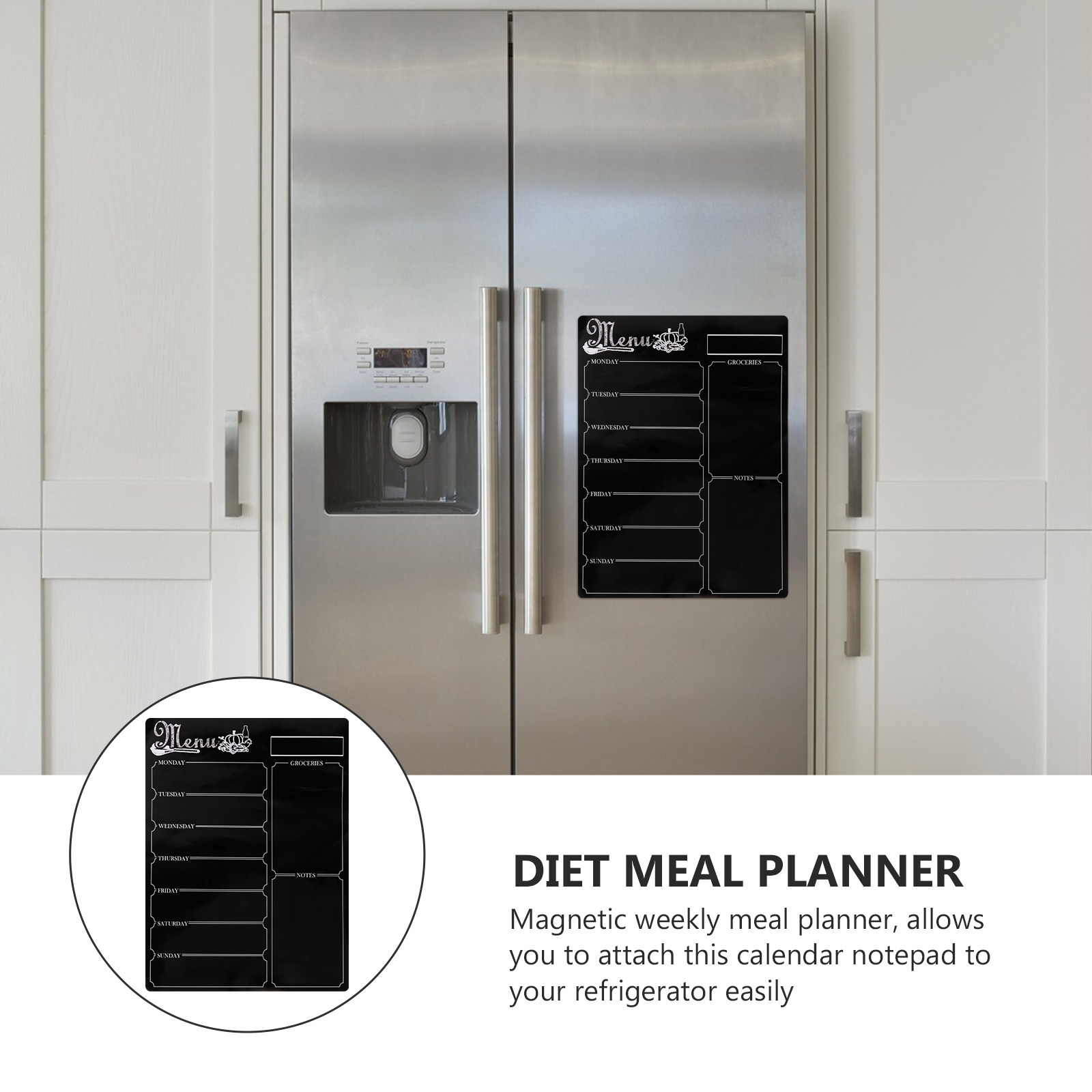 Manyetik Buzdolabı Yemek Planl - Meal Plan Notepad incelemesi ve fiyatı