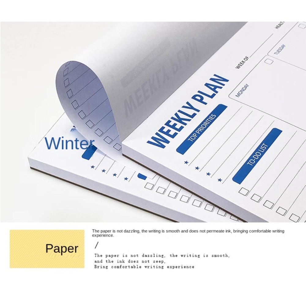 Geniş Ölçekli Yapılacaklar Lis - Meal Plan Notepad incelemesi ve fiyatı