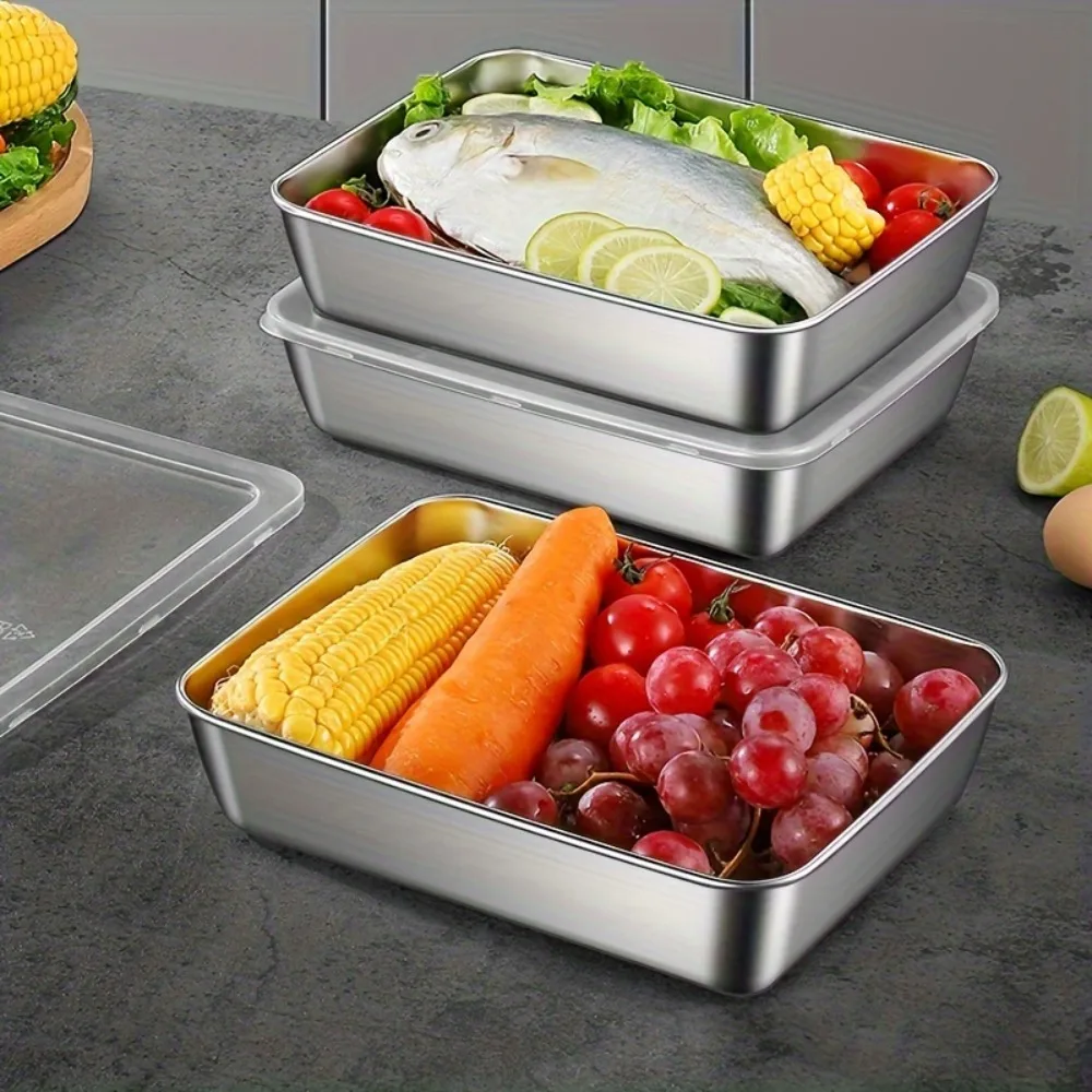 5 Parçalı Paslanmaz Çelik Gıda - Meal Prep Glass incelemesi ve fiyatı