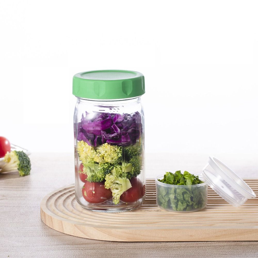 4'lü Paket 32 Oz Ölçekli Ölçü  - Meal Prep Jar Salad incelemesi ve fiyatı