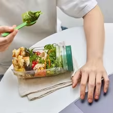 Yan Açıklığı Olan Taşınabilir  - Meal Prep Jar Salad incelemesi ve fiyatı