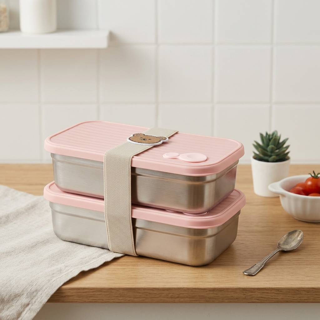 304 Paslanmaz Çelik Bento Öğle - Meal Prep Kinder incelemesi ve fiyatı
