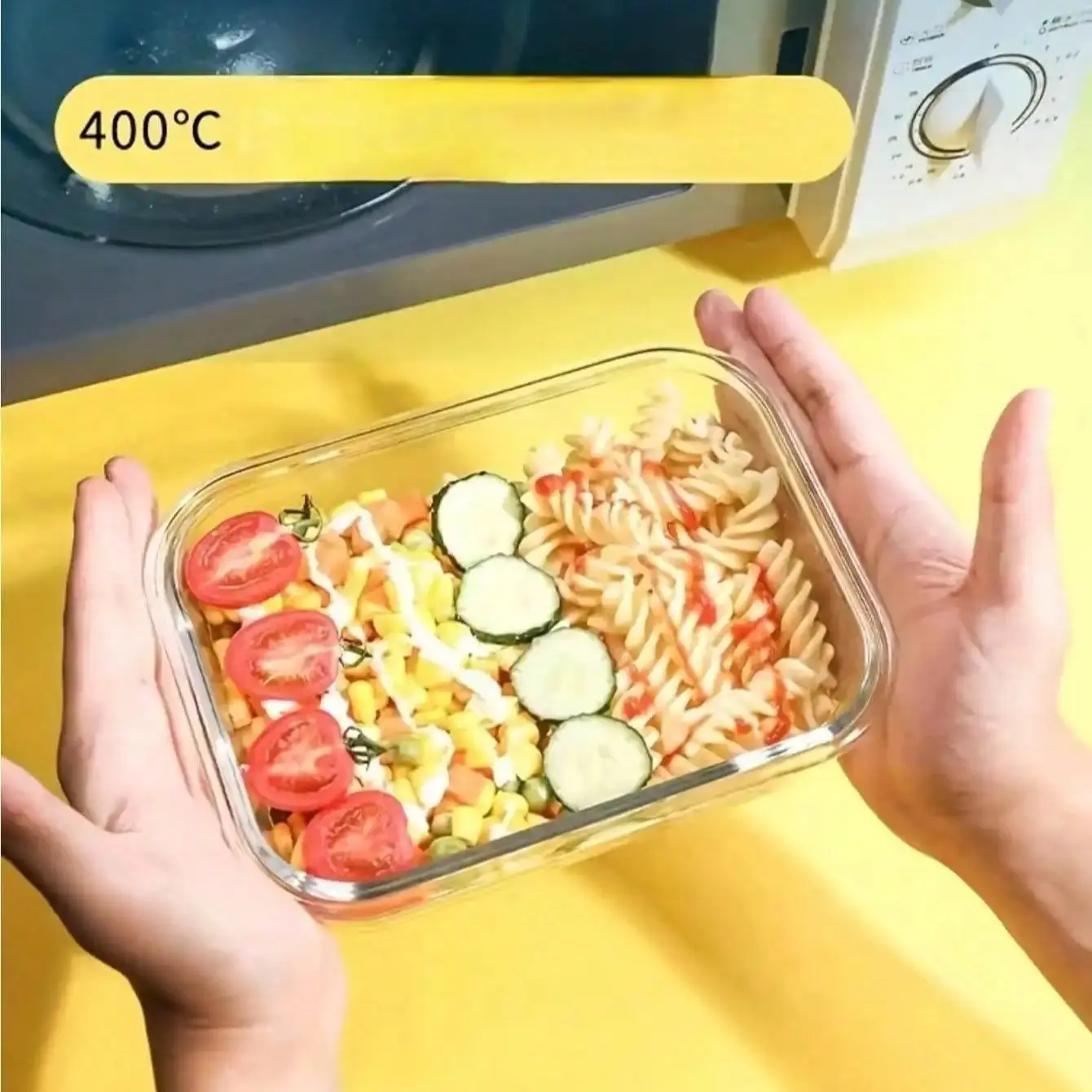 yesGlass Kapaklı Gıda Saklama  - Meal Prep Glass incelemesi ve fiyatı