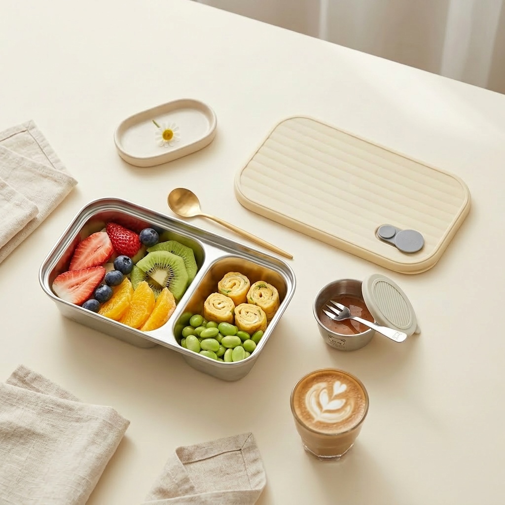 304 Paslanmaz Çelik Bento Kutu - Meal Prep Kinder incelemesi ve fiyatı